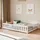 Kids Collective Jugendbett mit Rausfallschutz 140 x 200 cm Kiefer weiß