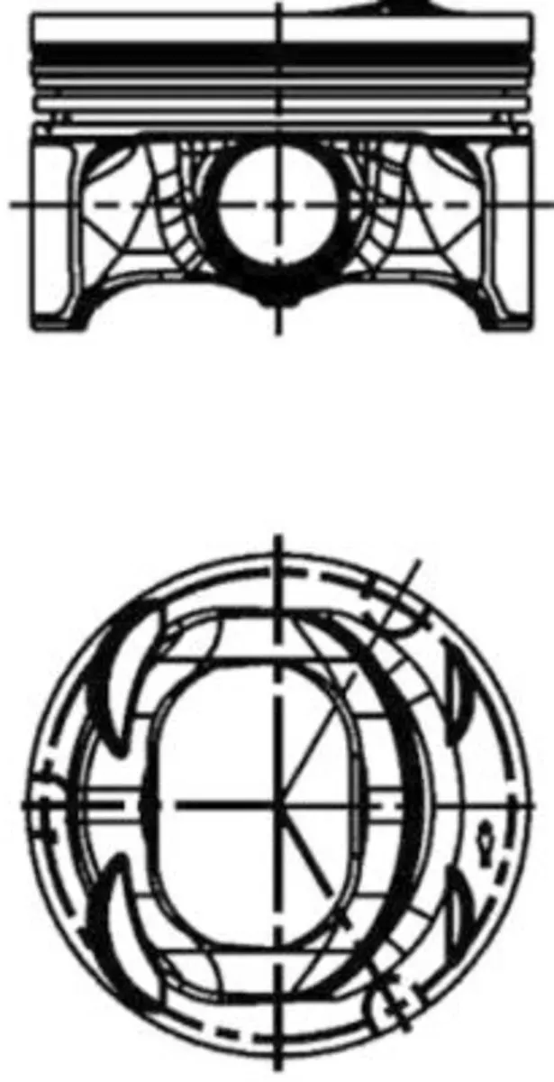 Pistone KOLBENSCHMIDT 40846620