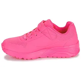 SKECHERS UNO LITE Sneaker, Hot Pink Synthetikbesatz, 31