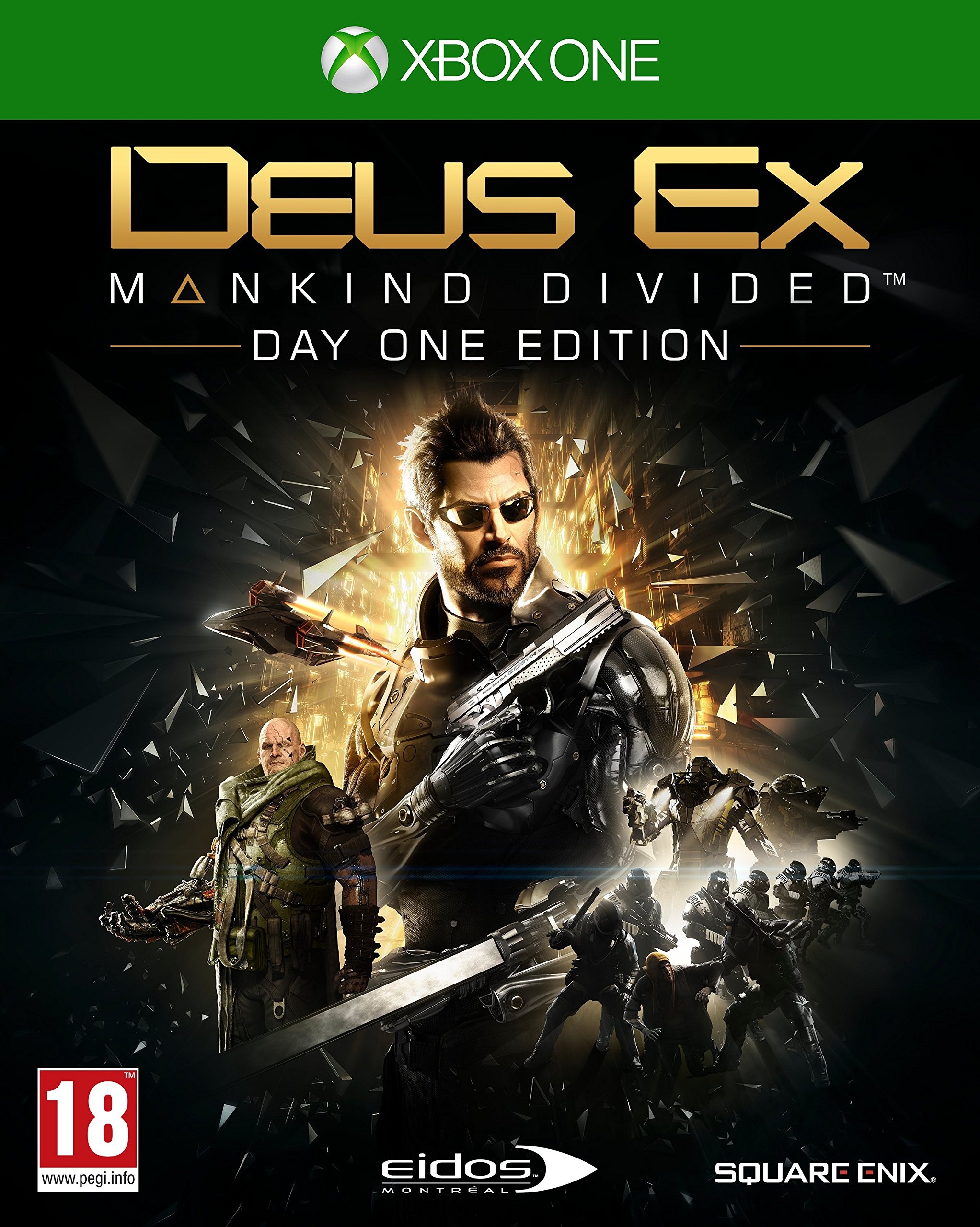 Square Enix White Shark Xbox1 Deus Ex: Mankind Divided - Day 1 Edition (Eu), 023969