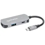 Manhattan 3-in-1 Docking-Konverter mit Power Delivery