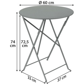 Fermob Bistro Tisch Stahl Ø 60 cm