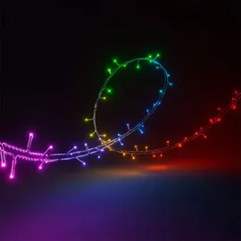 Nanoleaf LED Lichterkette 20 m Schwarz