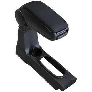pro.tec Mittelarmlehne für Ford Fiesta 1995-2002 Mazda 121 mit Staufach Schwarz