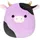 Squishmallows Alexie 40 cm Schwarz/Lila