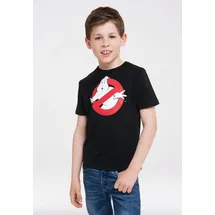 LOGOSHIRT T-Shirt "Ghostbusters", Mädchen, Gr. 92, schwarz, 100% Baumwolle, bedruckt, normal, Rundhals, Shirts T-Shirt, mit lizenziertem Design