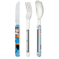 Akinod 12h34 Besteckset feststehend - STK - Superman Vintage