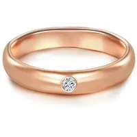 Trilani Ring aus Sterling Silber in Roségold mit Zirkonia