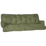 Sitzkissen Für Hollywoodschaukel Flair Hs, 180x50x8cm, Olivegrün