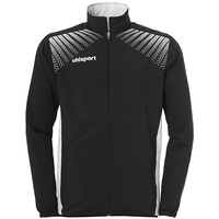 Uhlsport Goal Präsentationsjacke Kinder schwarz/weiss 164
