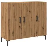 vidaXL Sideboard Artisan-Eiche 90x34x80 cm Holzwerkstoff