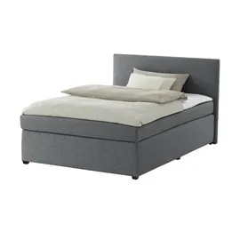 Möbel Kraft Boxspringbett 147 x 104 cm H3 Grau
