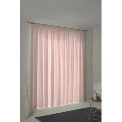 Vorhang ADAM "Little Parrot" Gr. 4, rosa, B:145cm H:245cm, Jacquard, Baumwolle (Bio-Baumwolle), Gardinen, nachhaltig