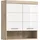 WELLTIME SIENA 74 x 79 x 24 cm Beige/Weiß