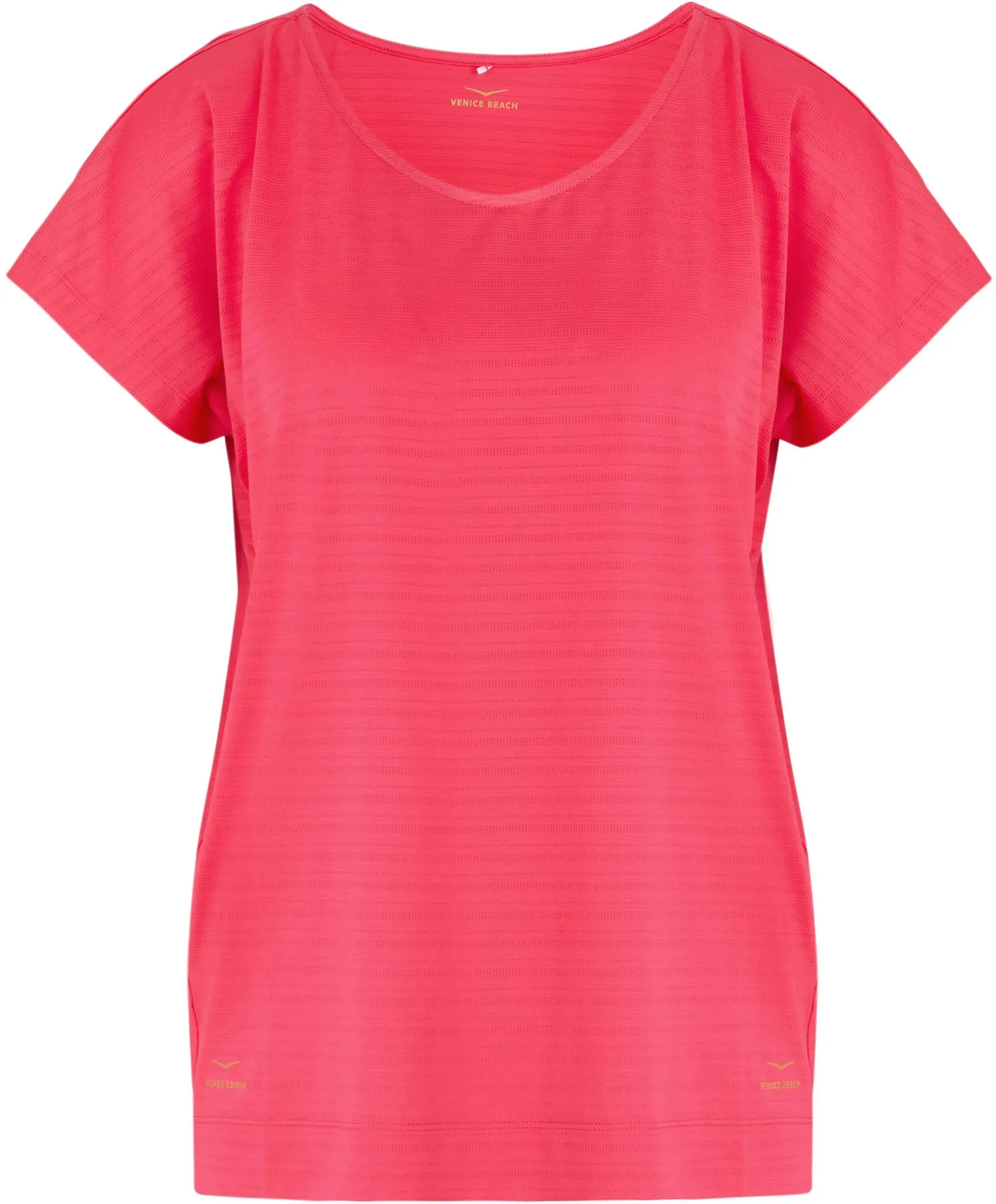 VENICE BEACH Ennaly Funktionsshirt Damen in red melon, Größe L - rot