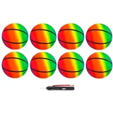Best Sporting PVC Ball Rainbow, 22 cm, Basketball, 8 Ball