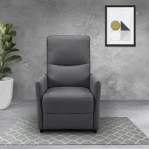 INOSIGN Relaxsessel INOSIGN "CURRIE, mit Liegefunktion, Webstoff-Bezug, Federkern", grau (anthrazit), B:69cm T:90,5cm, Sessel, Relaxsessel, Ruhe-Sessel, Lese-Sessel, TV-Sessel