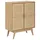 OTTO home Bridget Highboard 87 x 110 x 39 cm Beige / Braun