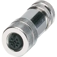 Phoenix Contact 1694318 Sensor-/Aktor-Steckverbinder, unkonfektioniert M12 Buchse, gerade Polzahl