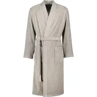 CAWÖ Bademäntel Herren Kimono Waffelpique 5508 graphit - 779 in graphit - 779 | Gr.: S