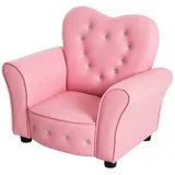 Homcom Kindersessel Prinzessin rosa