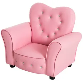 Homcom Kindersessel Prinzessin rosa