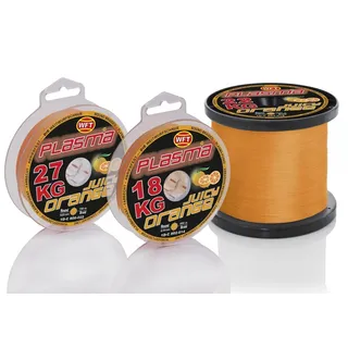 WFT KG Plasma Round 150m geflochtene Schnur 0,08mm-0,36mm, Durchmesser:0.36mm, Farbe:Orange