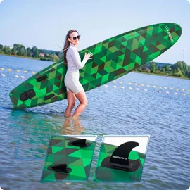 Thunder SUP Board 350 x 81 x 15 cm Grün/Schwarz