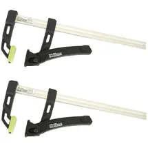 Trutzholm Einhandzwinge Aluminium 25 cm schwarz