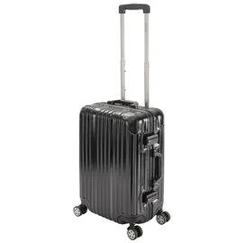 TRAVELHOUSE London 4-Rollen Cabin 55 cm / 47 l schwarz/grün/grau/gold/rot/silber