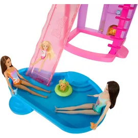 Barbie Puppenhaus Barbie Traumvilla rosa JKG84