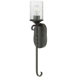 Casa 1-flammige Wandleuchte - Olde Black