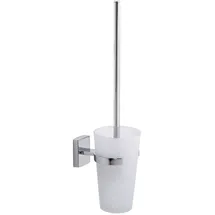 Tesa WC-Bürstengarnitur Klaam Silber 2er Set