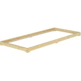 Erst-Holz 90 x 200 cm Brown