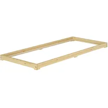 Erst-Holz 90 x 200 cm Brown