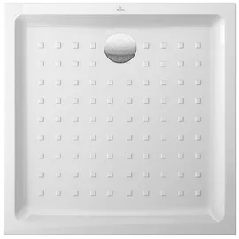 Villeroy & Boch V&B Duschwanne O.NOVO 100x100x60cm, weiß Antirutsch