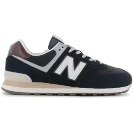 New Balance 574 Herren Black / Brown / Dark Silver Metallic 44,5