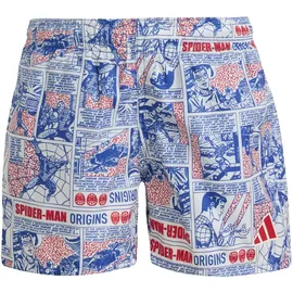adidas Badehose Marvel Spider-Man Team royal Blue/Pure Ruby 140