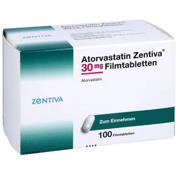 ATORVASTATIN Zentiva 30 mg Filmtabletten 100 St