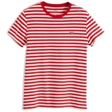 Levis Levi's Damen Perfect Tee Sandy Stripe Script Red M