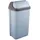 KEEEPER Abfallbehälter mit Rolldeckel, 50 l, 39 x 29,5 x 67,5 cm, Rasmus, Blau (Nordic Blue)