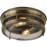 Searchlight Edinburgh 2 E27 bronze/transparent