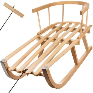 Kruzzel Holzschlitten beige (40110)