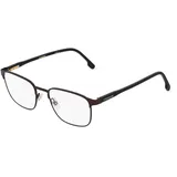 Carrera 253 Herren-Brille inkl. Gläser Vollrand Eckig Metall-Gestell 53mm/19mm/145mm, schwarz