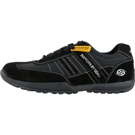 Dockers by Gerli Sportliche Schnürschuhe für Herren schwarz, Größe 49 EU