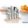 Esmeyer PIPES Besteckhalter Edelstahl 30 x 16,5 x 10 cm