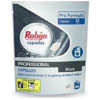 0,60€/Wasch.- Robijn Waschmittelkapseln - Pro Formula Black - 46 Kapseln