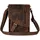 GREENBURRY Vintage Umhängetasche Leder Brown