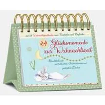 Korsch Verlag Tisch-Adventskalender 24 Glücksmomente zur Weihnachtszeit