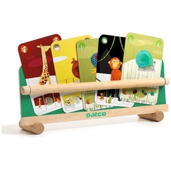 DJECO Tischkartenhalter Tisch Kartenhalter aus Holz 23 x 11 x 6 cm DJ05090, Holz, Aus Holz